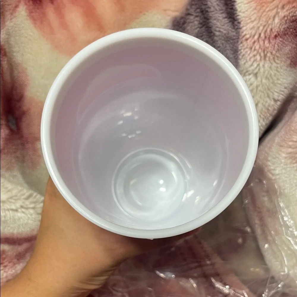 Sabina Carpenter x Dunkin Vibrant Pink and Orange Cup